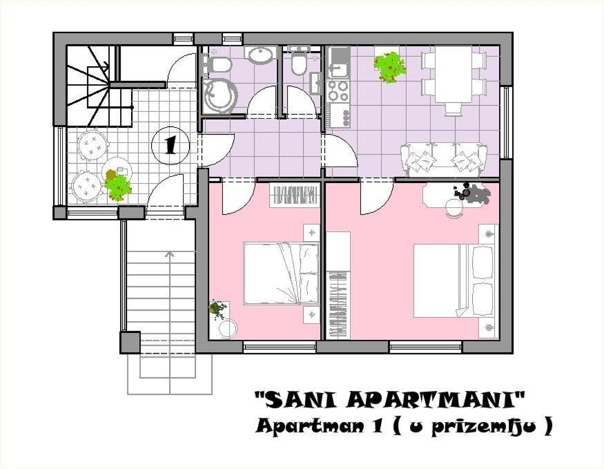 Sani Apartments Sveti Kriz Zacretje ภายนอก รูปภาพ